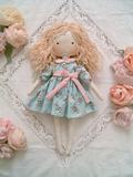 Handmade Rag Doll – Romantic Shabby Chic Fabric Doll | Sweet Dream Rose